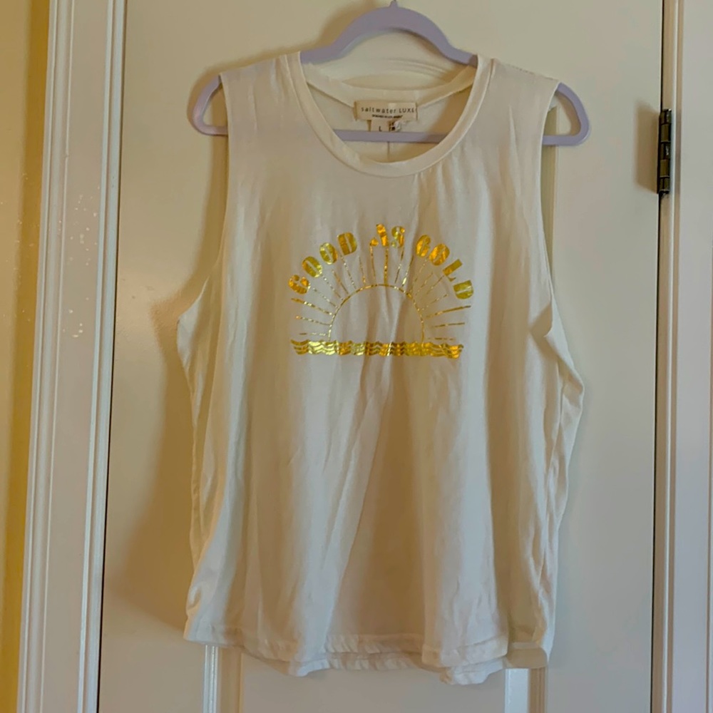 Good As Gold tank top